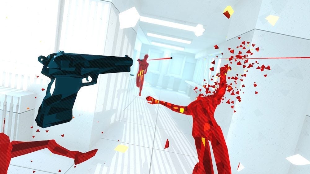 Superhot blasts onto PS4 this week