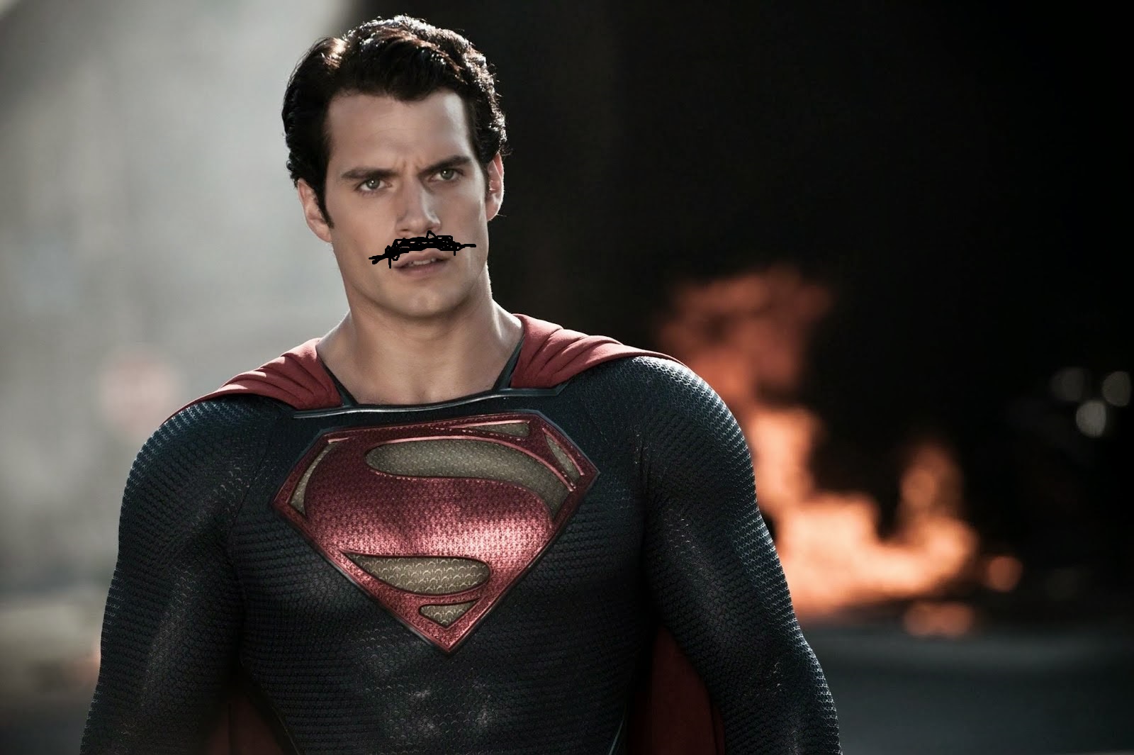 Henry Cavill's mustache will need to be digitally removed for Justice League reshoots