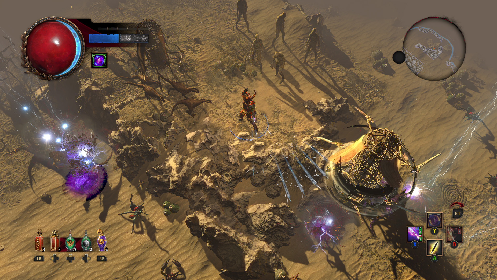 Get your action-RPG fix on Xbox One with the Path of Exile beta