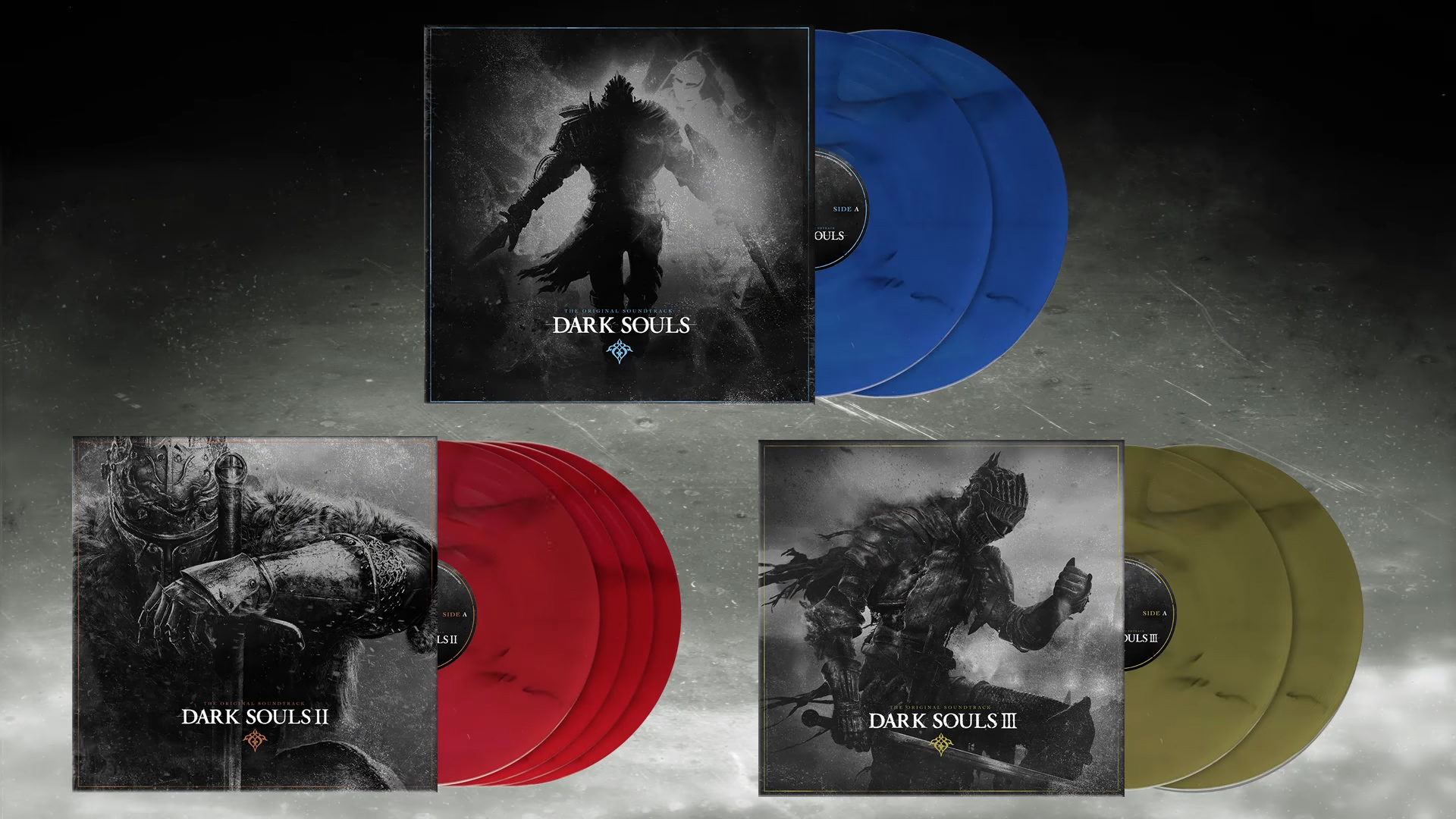 Europe is getting a real nice Dark Souls vinyl trilogy set
