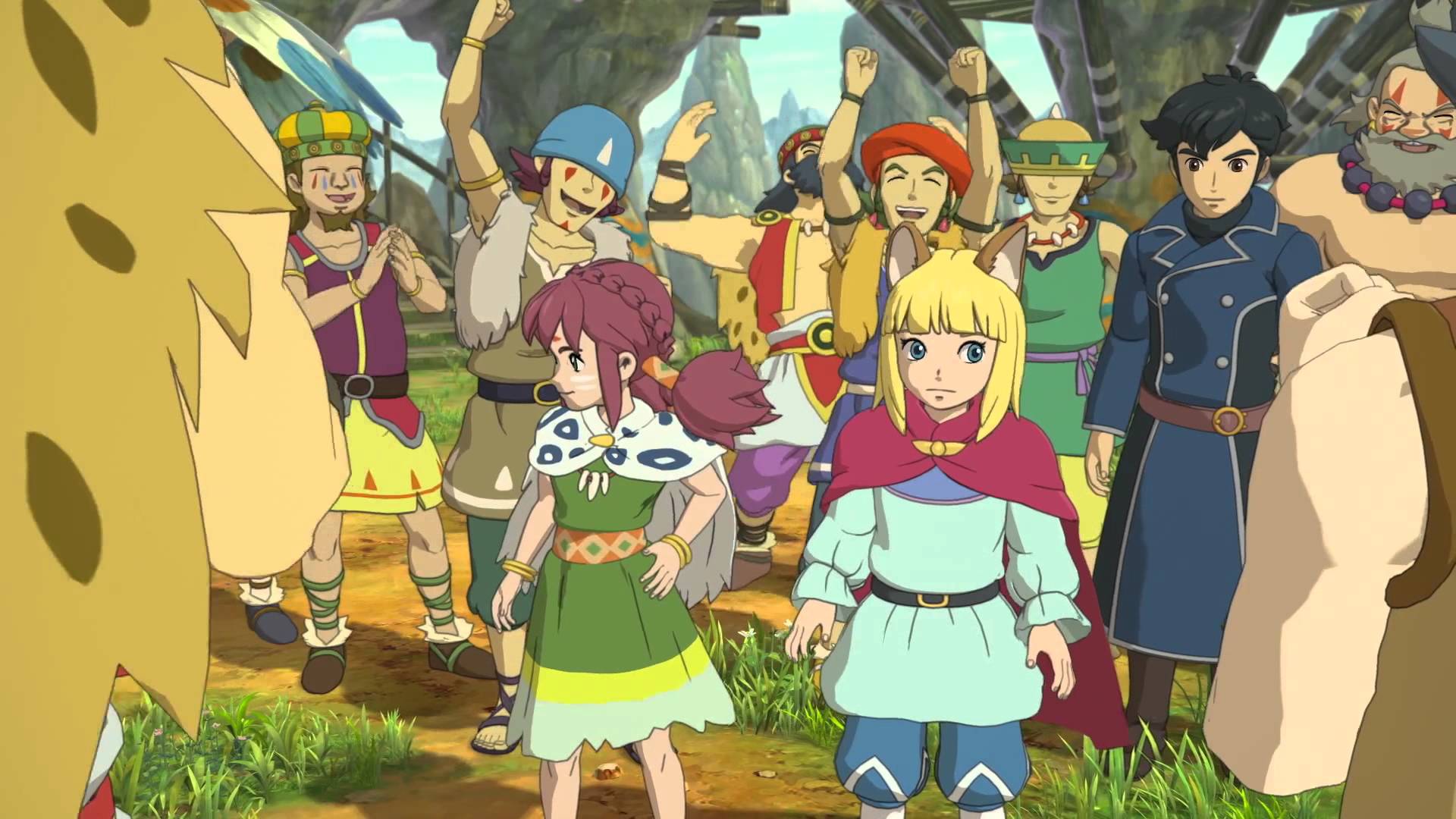 Europe's diorama in Ni No Kuni II's collector edition is much better than America's