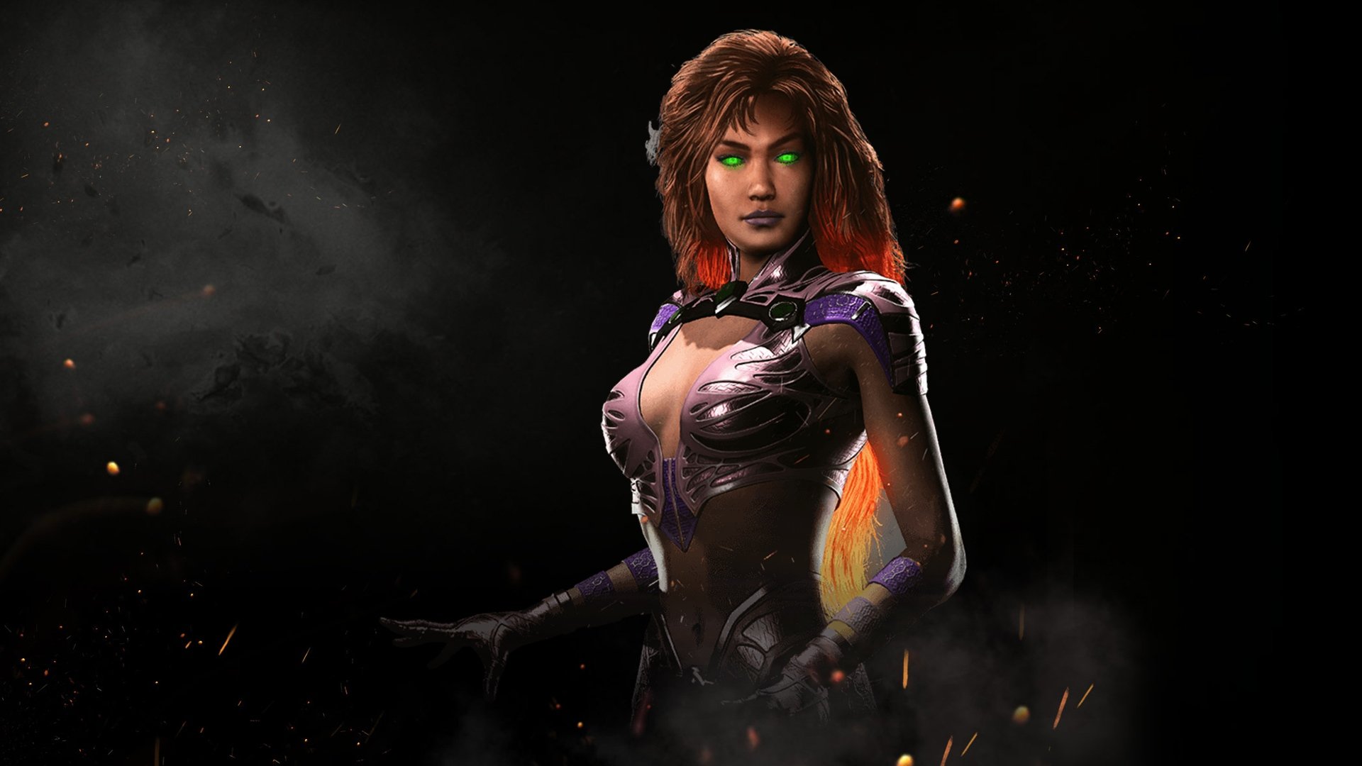 Starfire lights up the skies of Injustice 2
