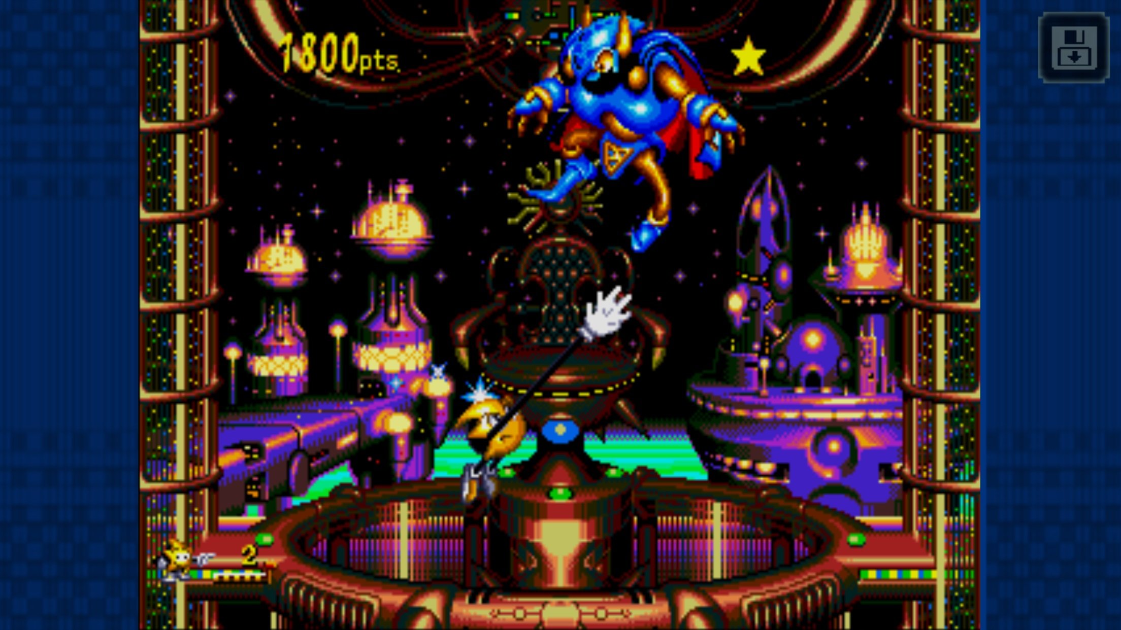 Ristar brightens up the Sega Forever line-up
