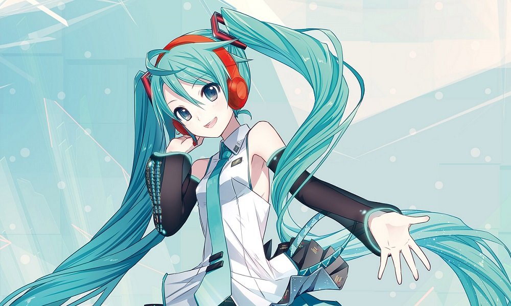 Cute custom PC features dancing Hatsune Miku effect