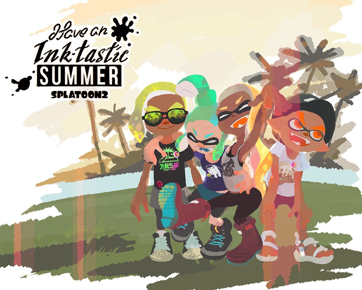 Splatoon 2 gets some fun Summer clothing today