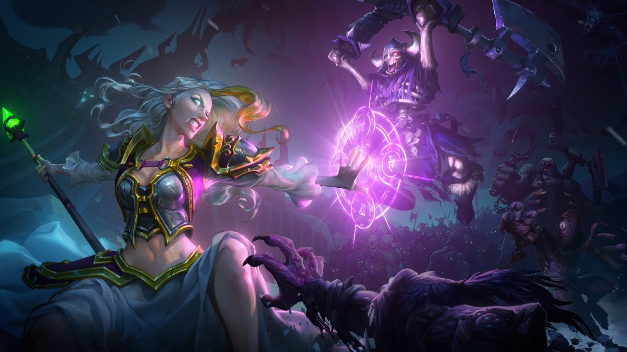 Hearthstone's Knights of the Frozen Throne expansion available now