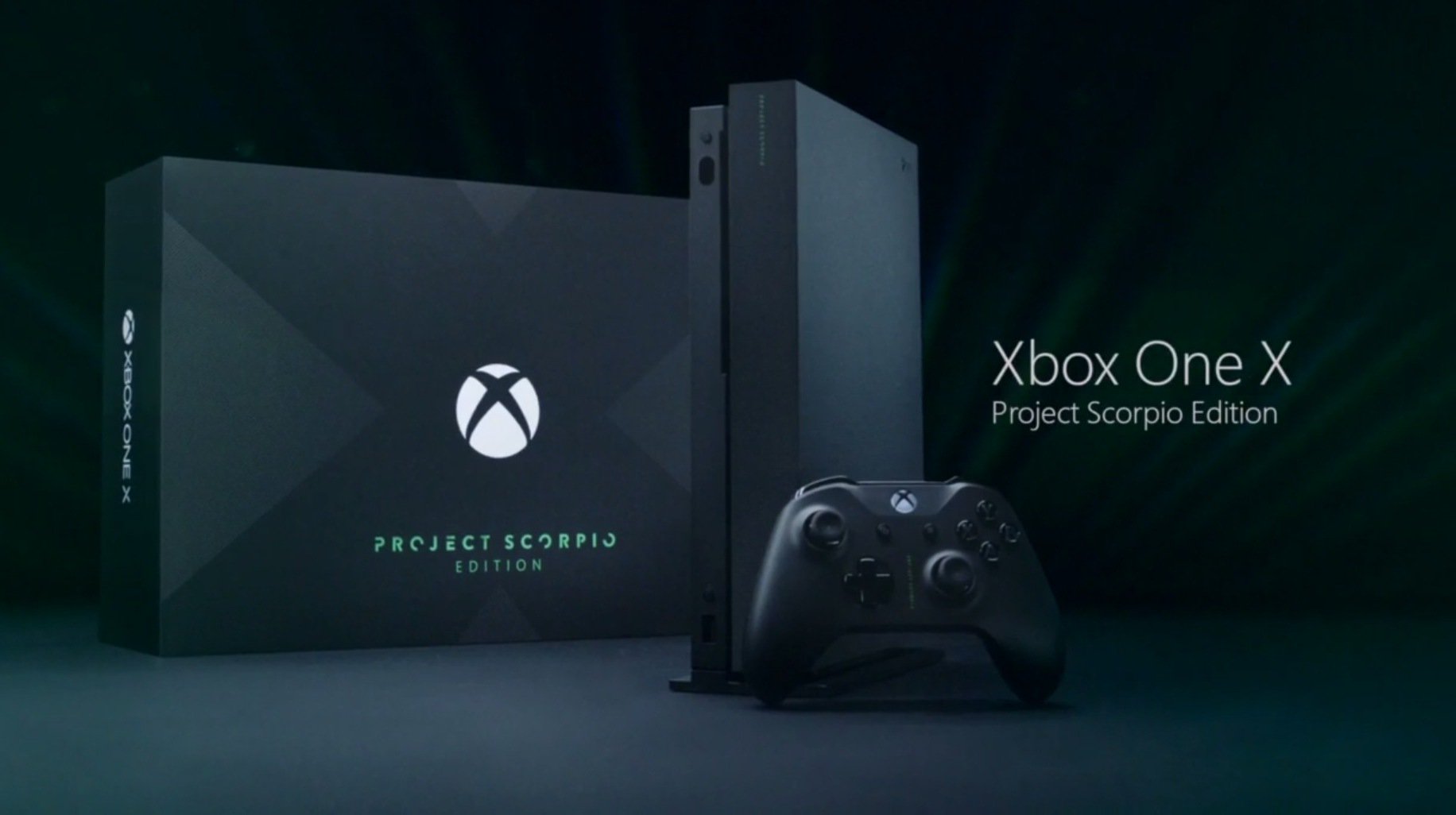 The Project Scorpio name lives on through a special edition Xbox One X