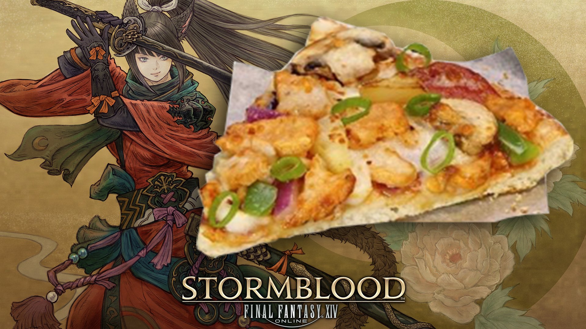 Final Fantasy has a pizza promotion for you folks down under