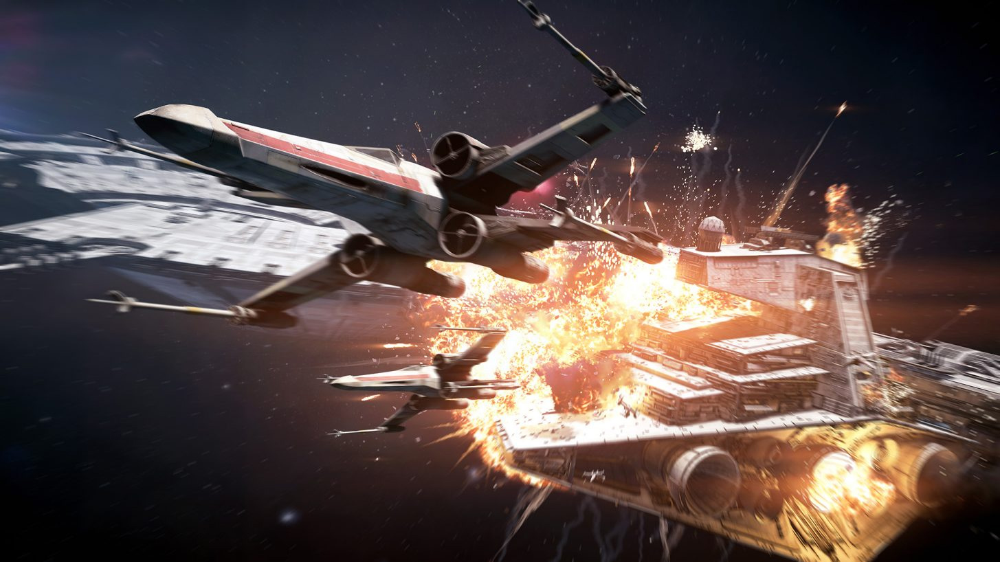Star Wars Battlefront II's Starfighter Assault seems like a step up