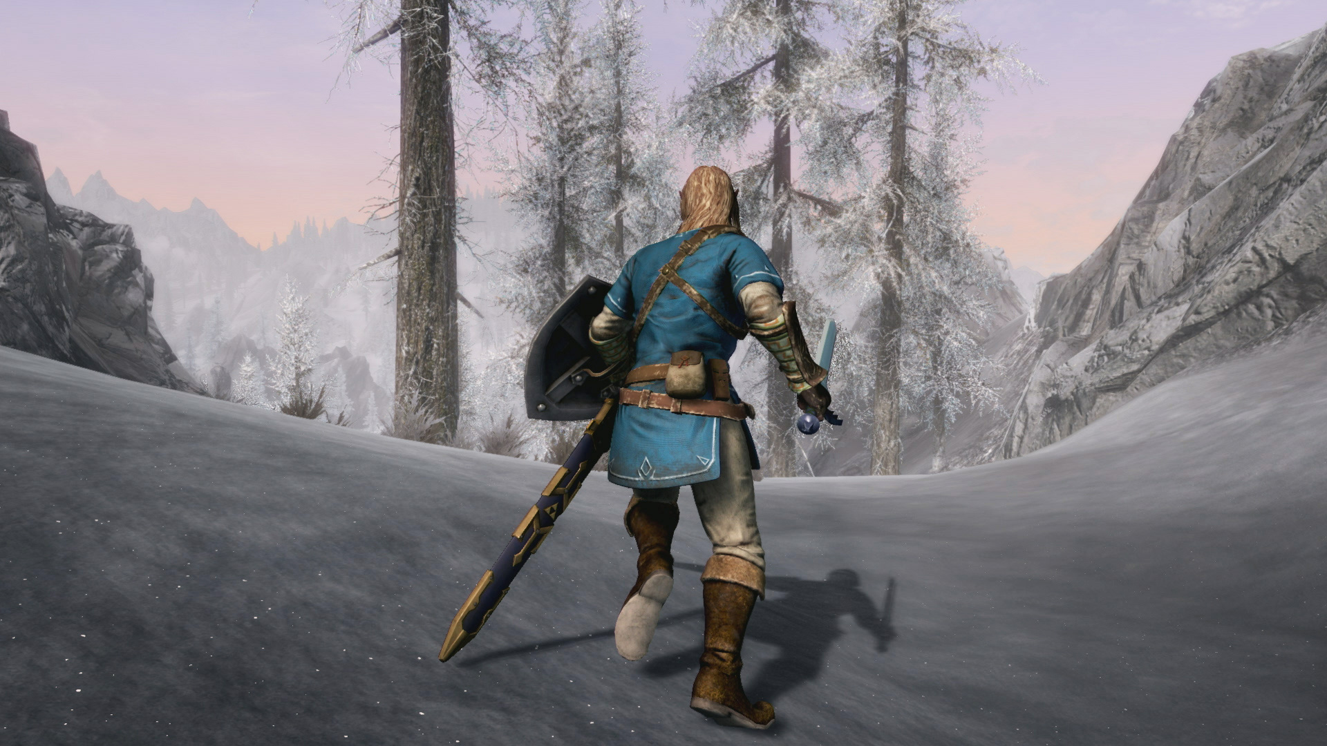 Here's another look at Skyrim on Nintendo Switch