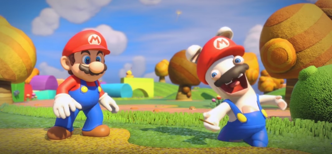 Buy Mario + Rabbids Kingdom Battle at Best Buy and get a free goofy hat