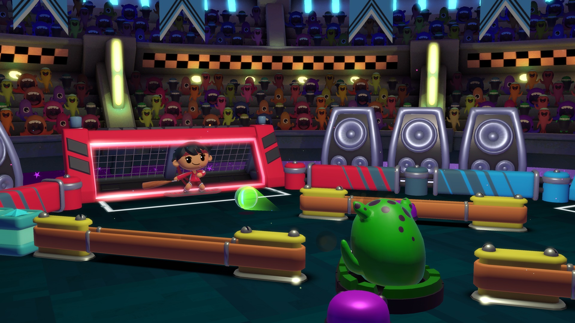 Harmonix's next game is Super Beat Sports and it's only on the Switch