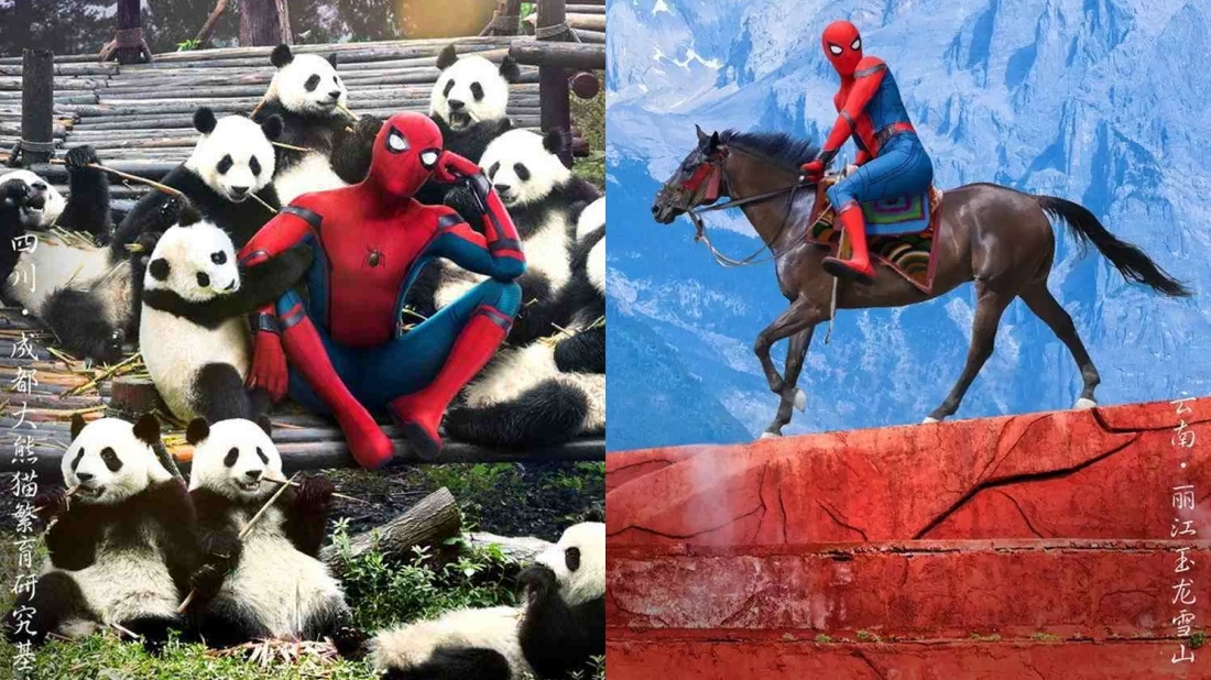 These Chinese posters for Spider-Man: Homecoming are absolutely delightful