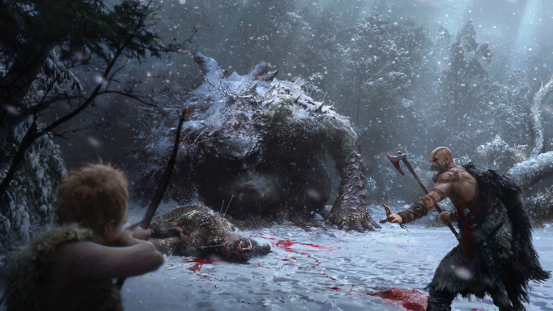 Oh yeah, another God of War is on the way: Here's some concept art