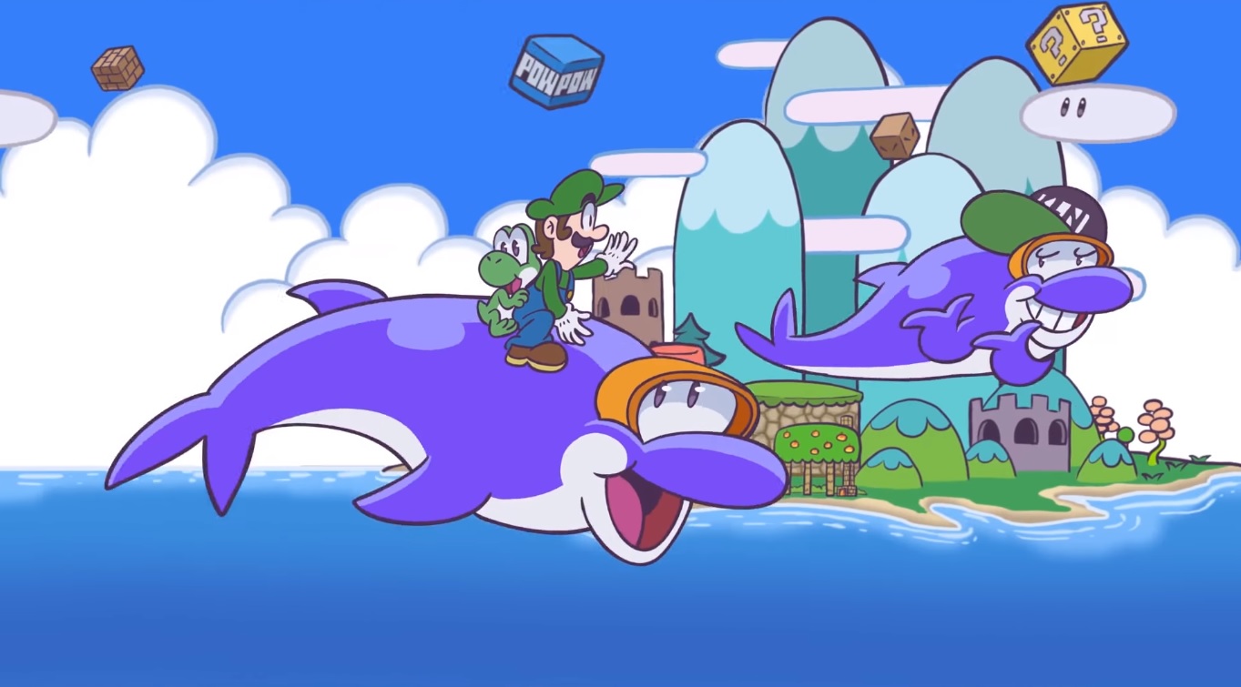 This Super Mario World cartoon is a great tribute to Mama Luigi