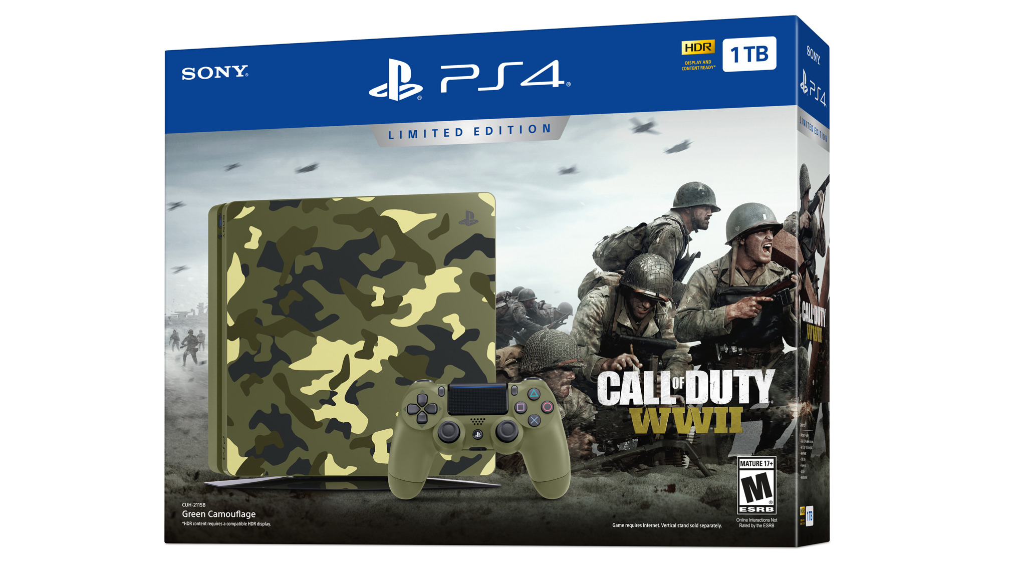 Sony releasing seemingly invisible Call of Duty: WWII PS4 console