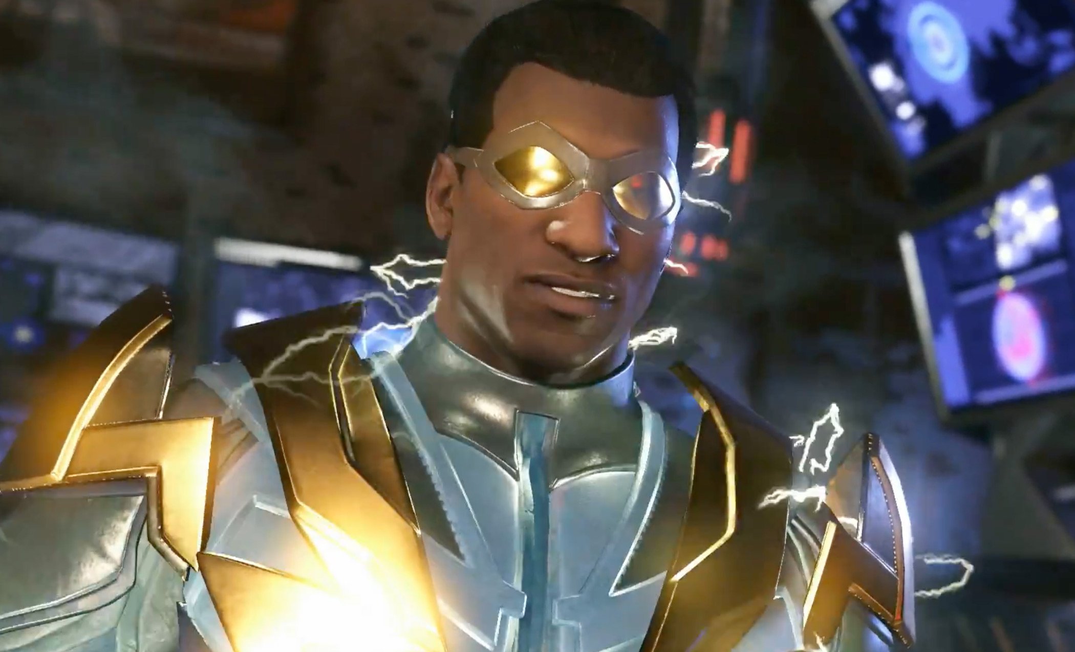 Screw Raiden, I'm playing as Black Lightning in Injustice 2
