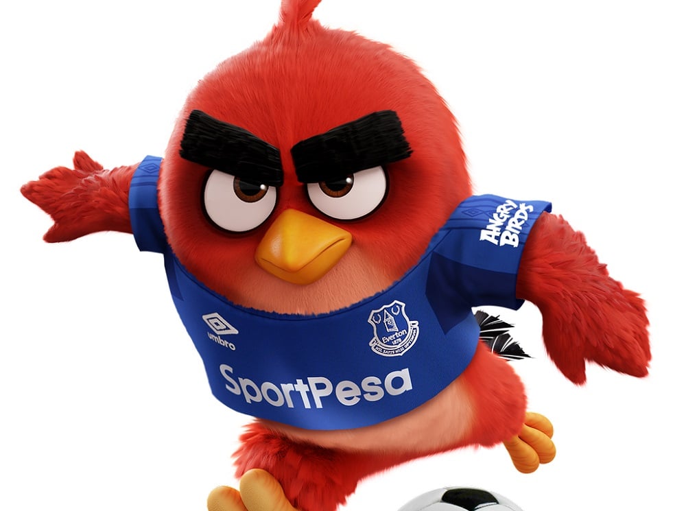 Angry Birds angers Everton football fans