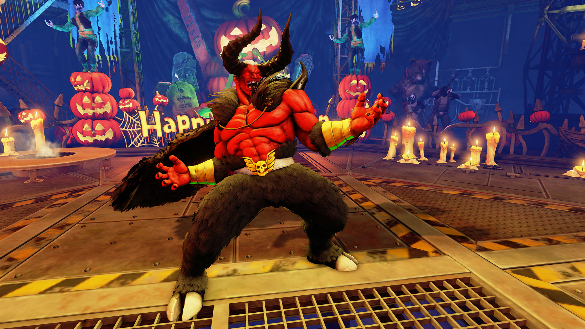 Street Fighter V gets an abundance of Halloween DLC today