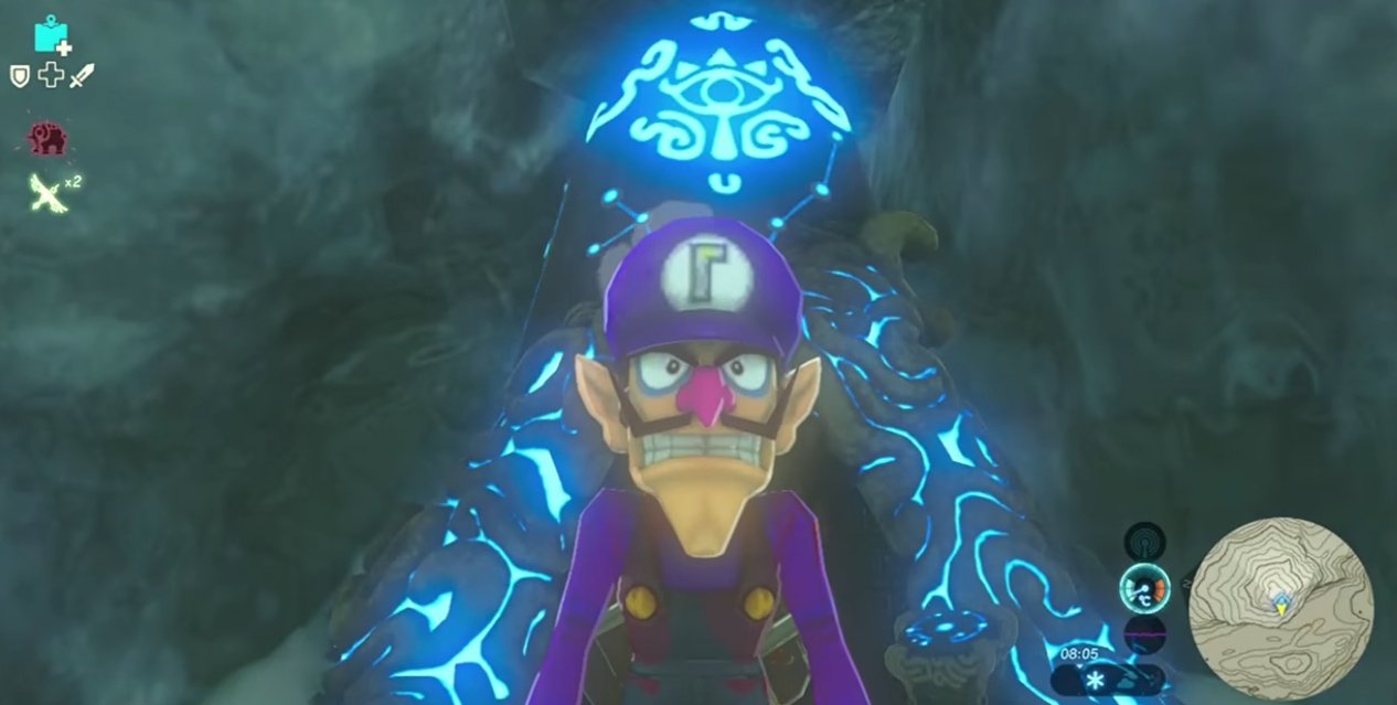 Waluigi mod makes Legend of Zelda: Breath of the Wild worth revisiting