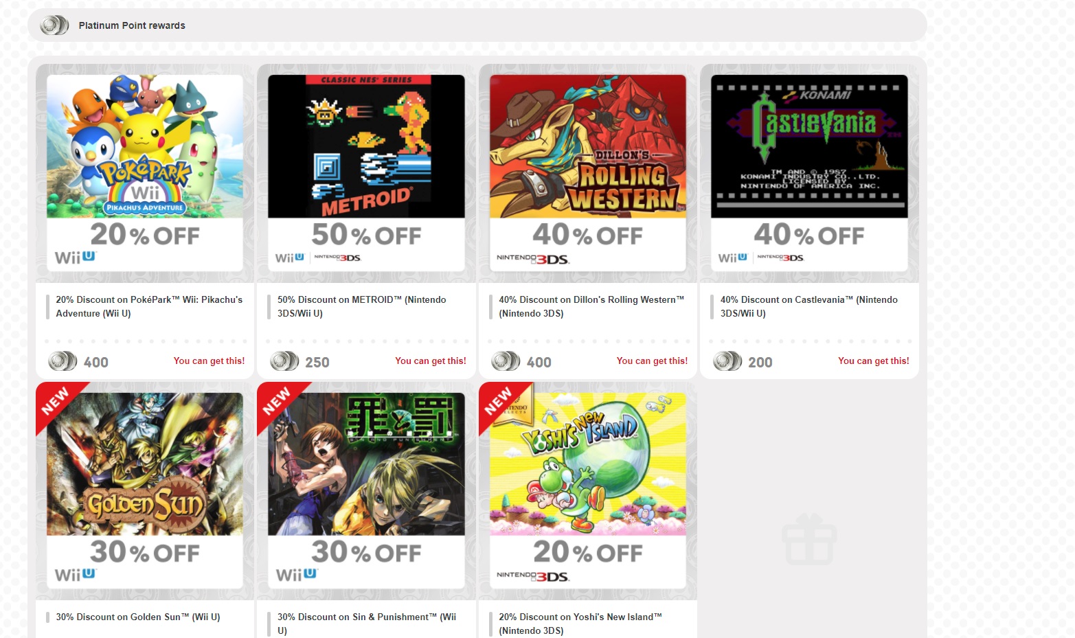My Nintendo adds new rewards, but don't get too excited