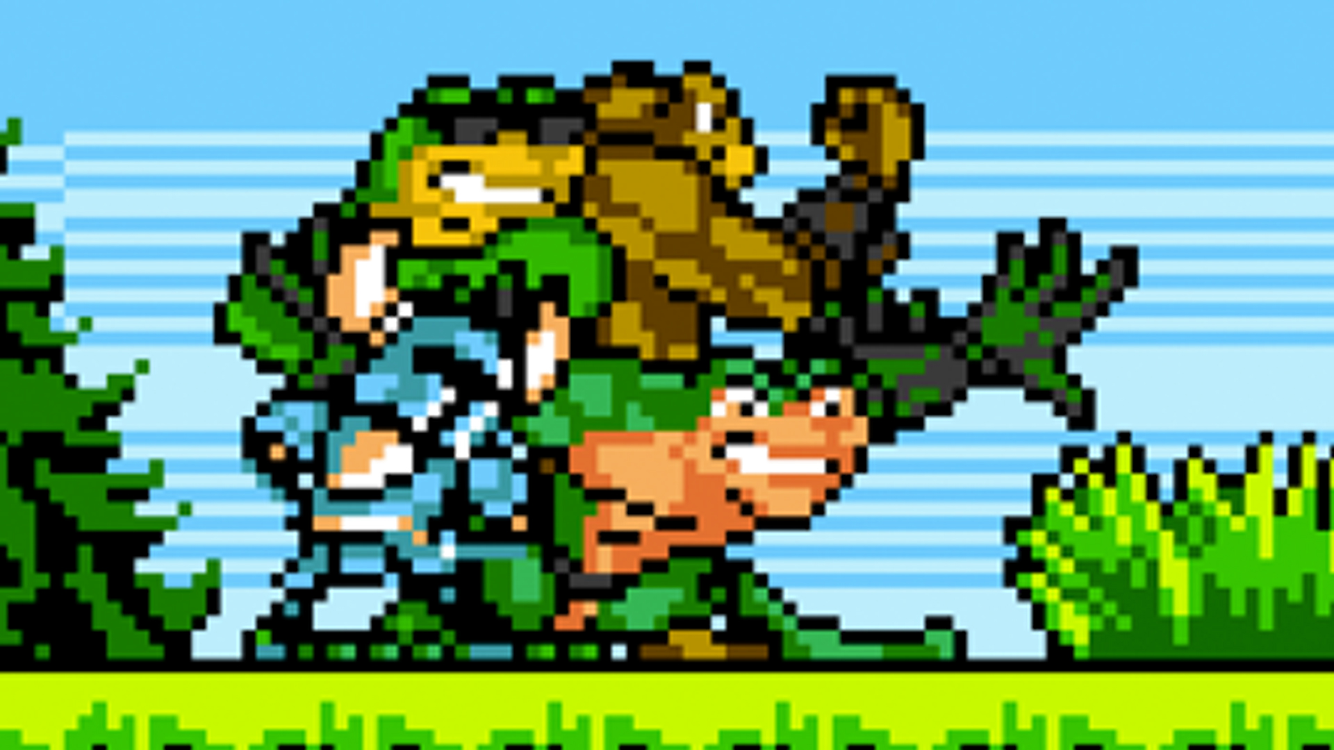 The Shovel Knight Battletoads bonus level is now live on PC!