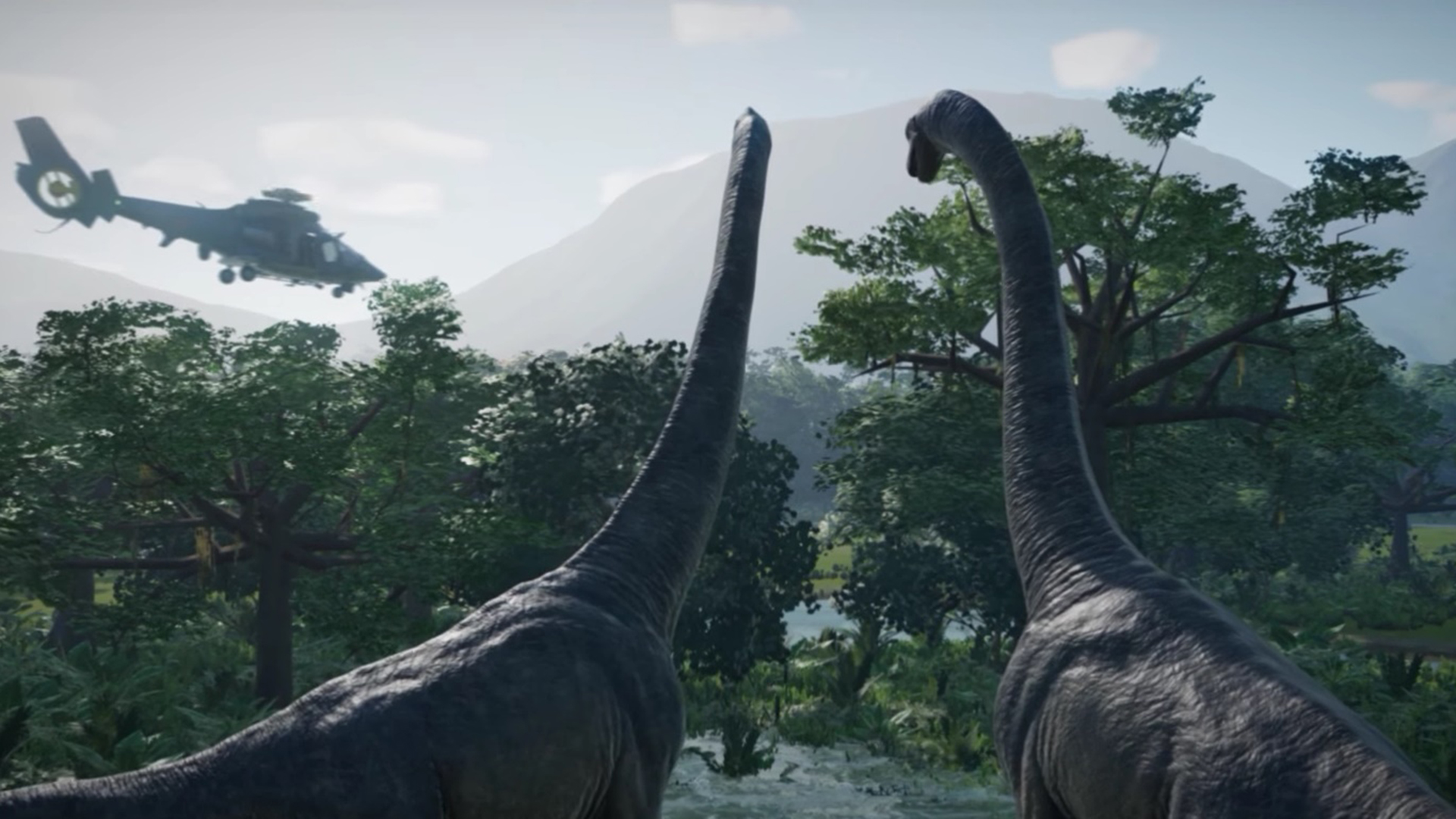 Jurassic World Evolution showcases first in-game footage