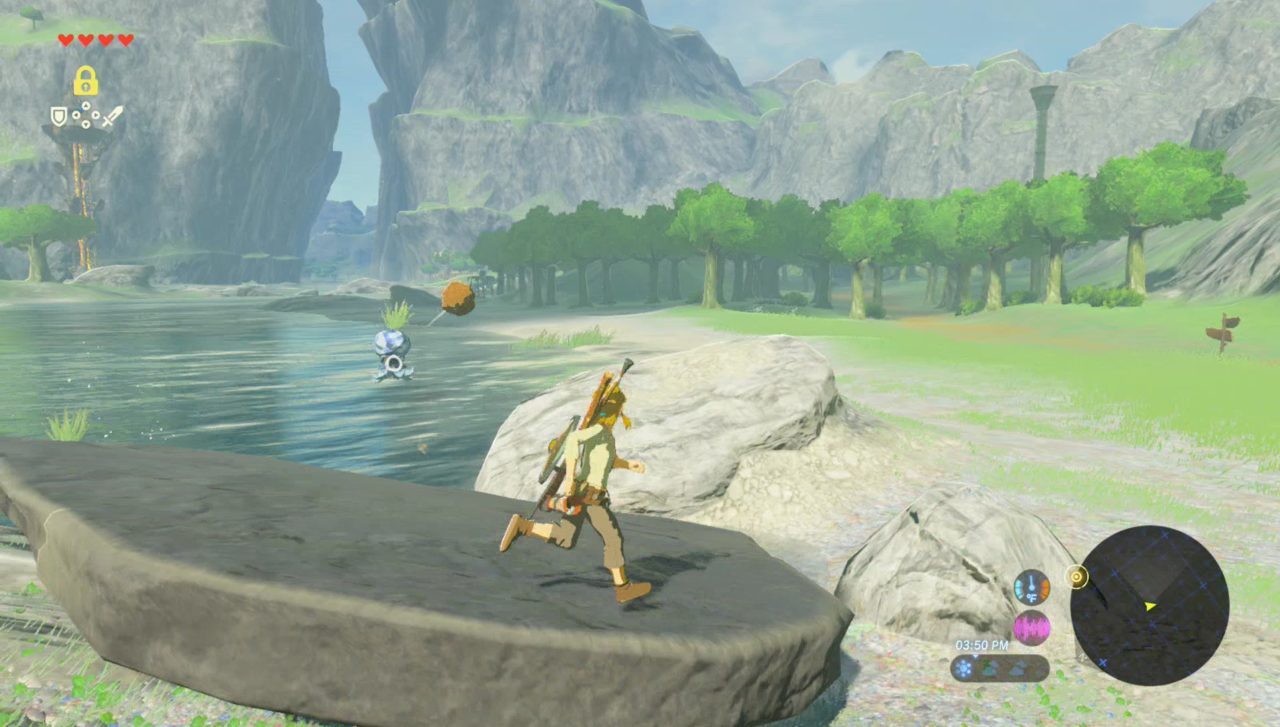 New Zelda: Breath of the Wild tip channel highlights rusty weapons and Octorok renewal