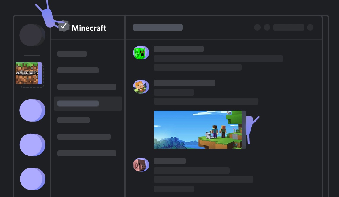 Discord is going to allow studios to manage their own verified servers, starting with Minecraft