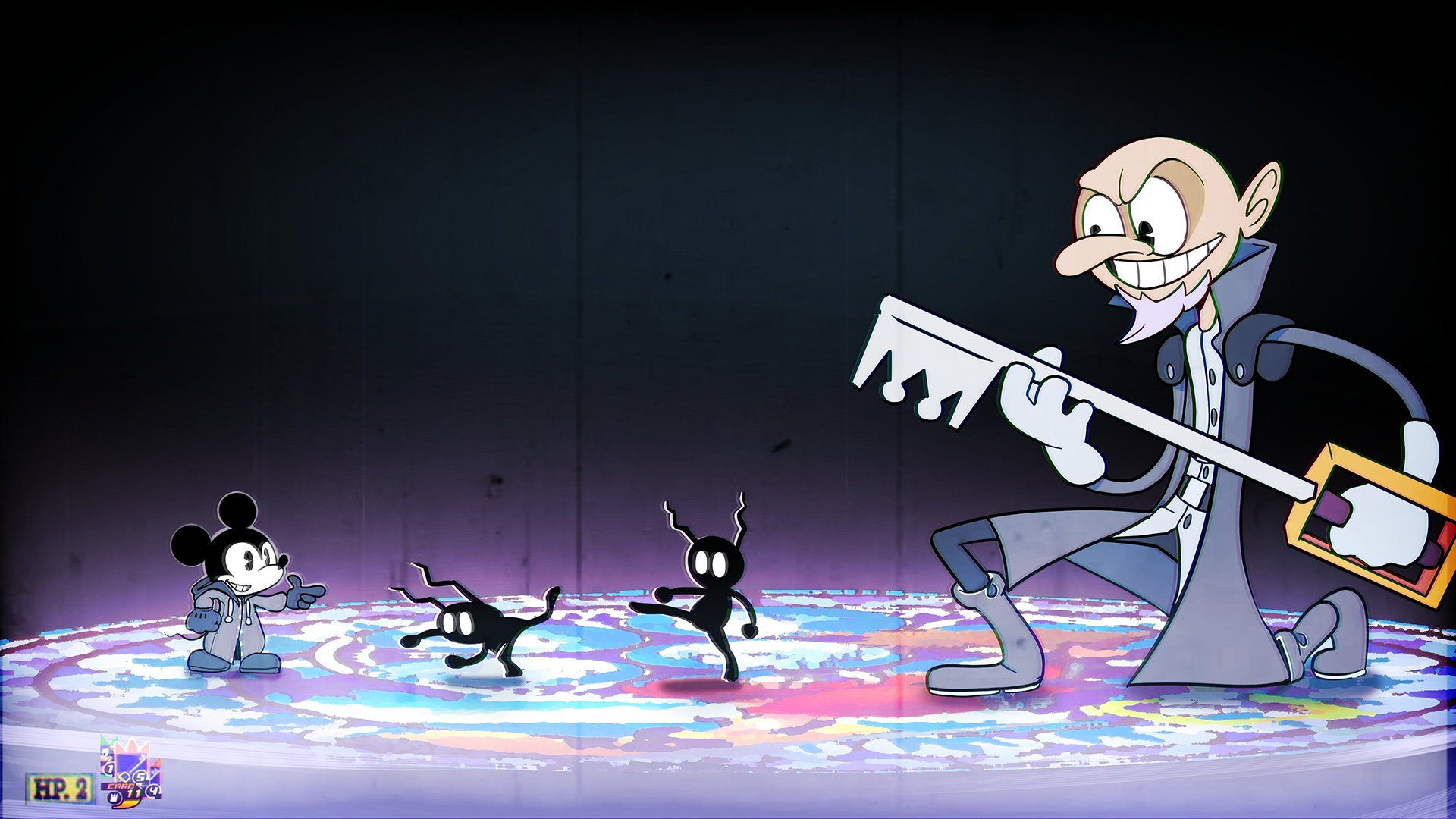 Sure, I'd play a Kingdom Hearts Cuphead DLC