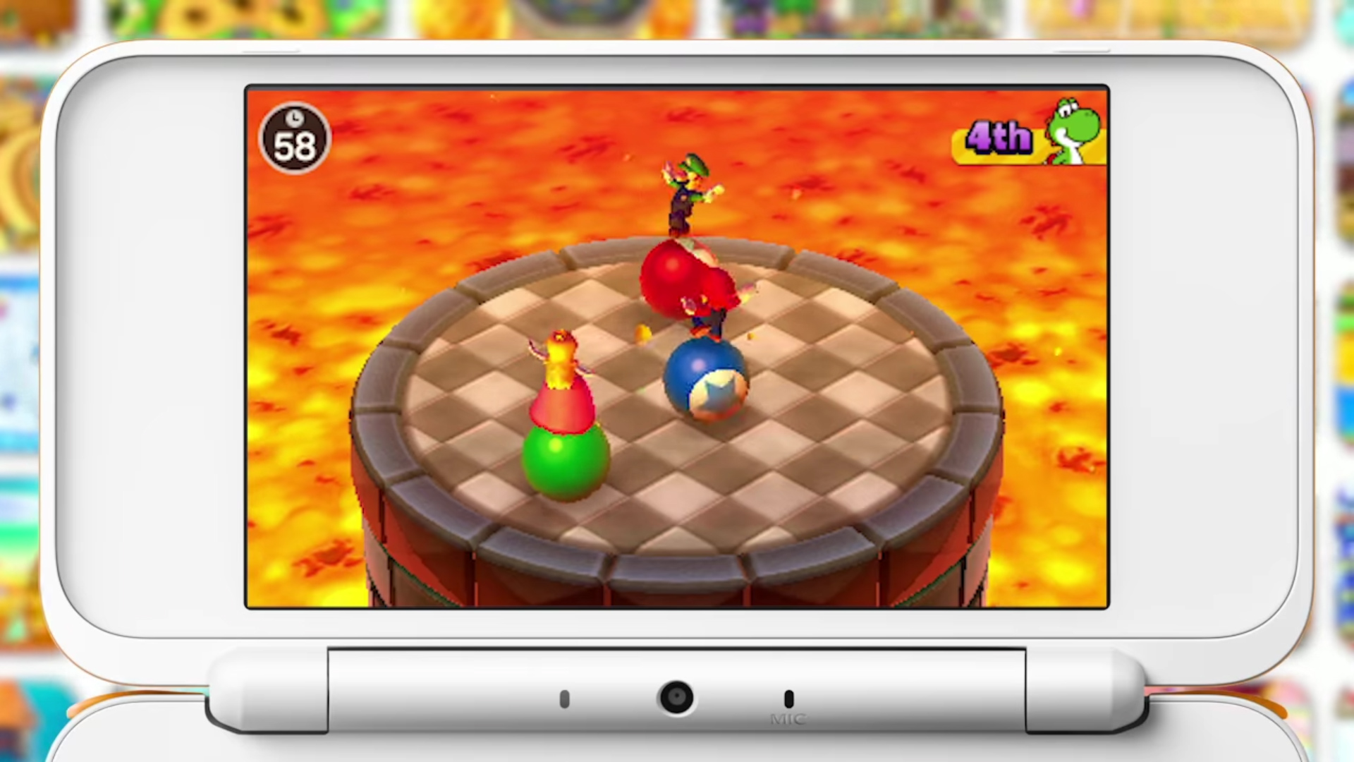 Mario Party: The Top 100's amiibo support seems fine