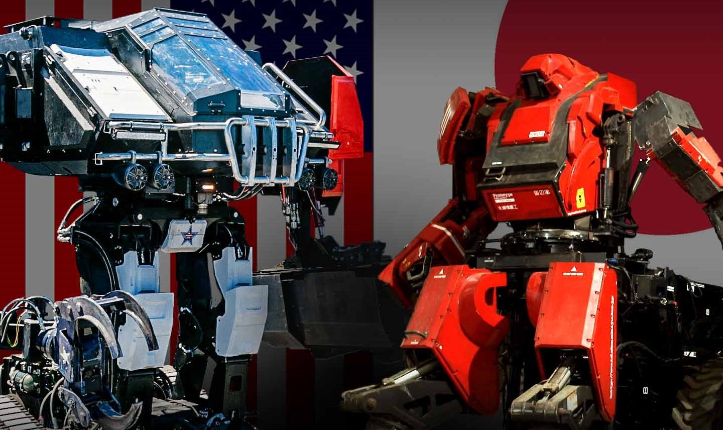Japan VS USA Robot fight is tonight! Watch it here at 9PM Central!