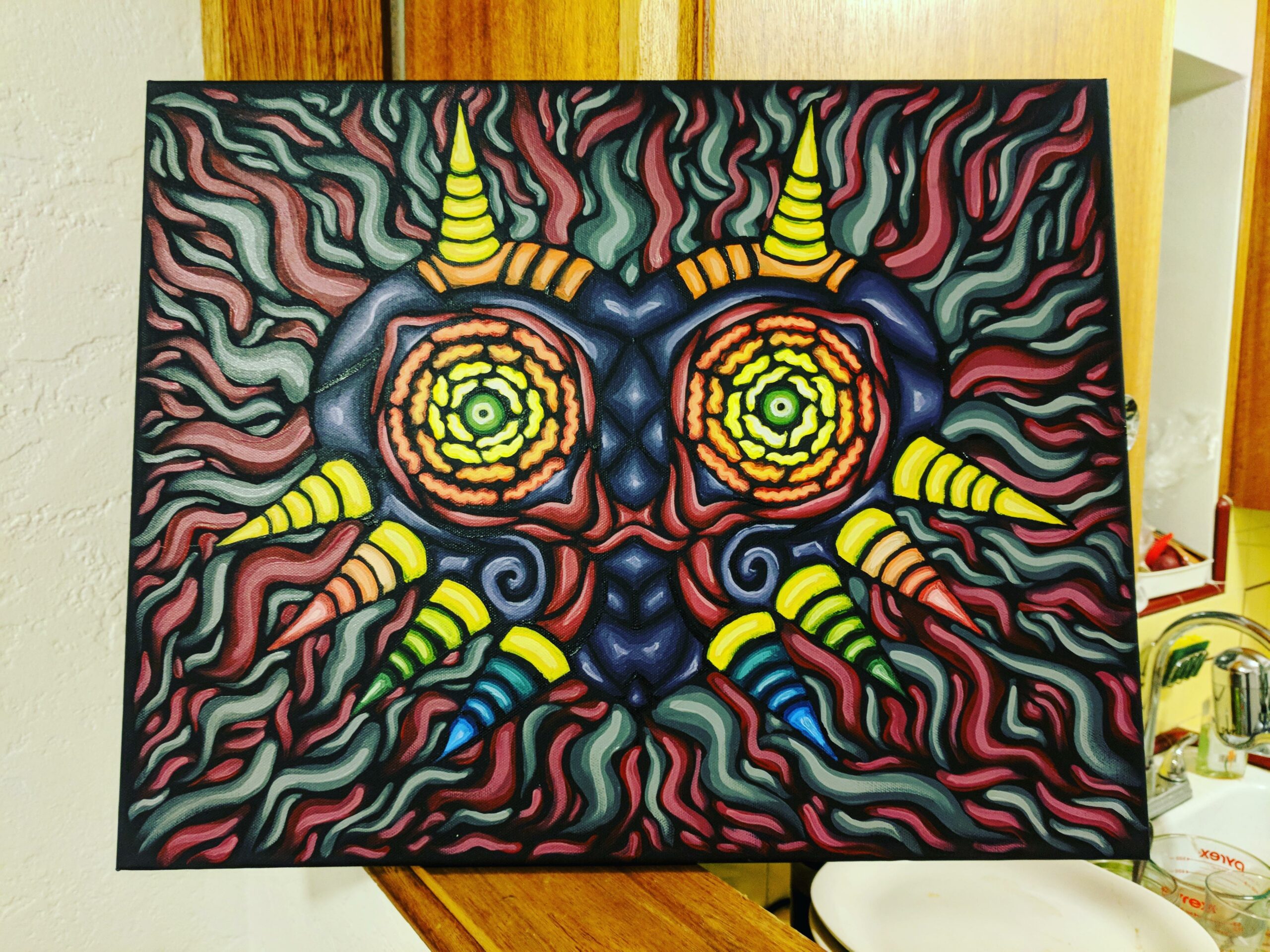 The actual Majora's Mask is one of the most hauntingly beautiful objects in gaming