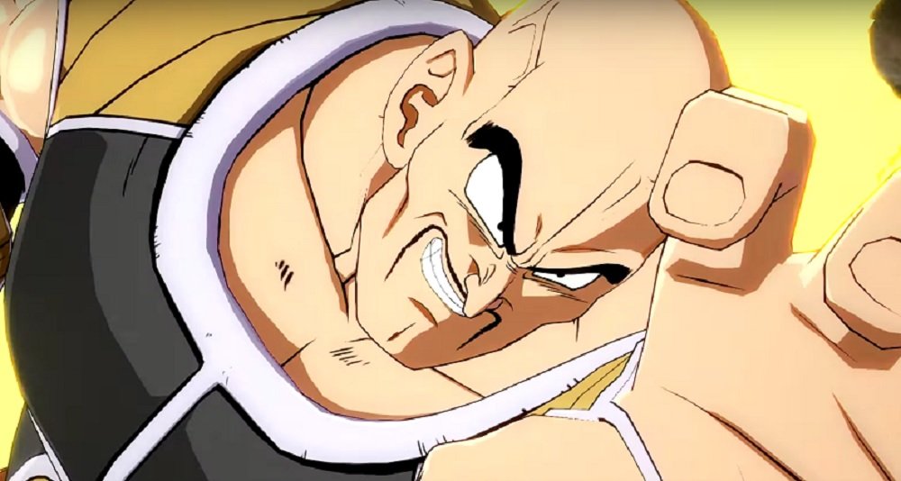 Nappa not using his inside voice in Dragon Ball FighterZ trailer