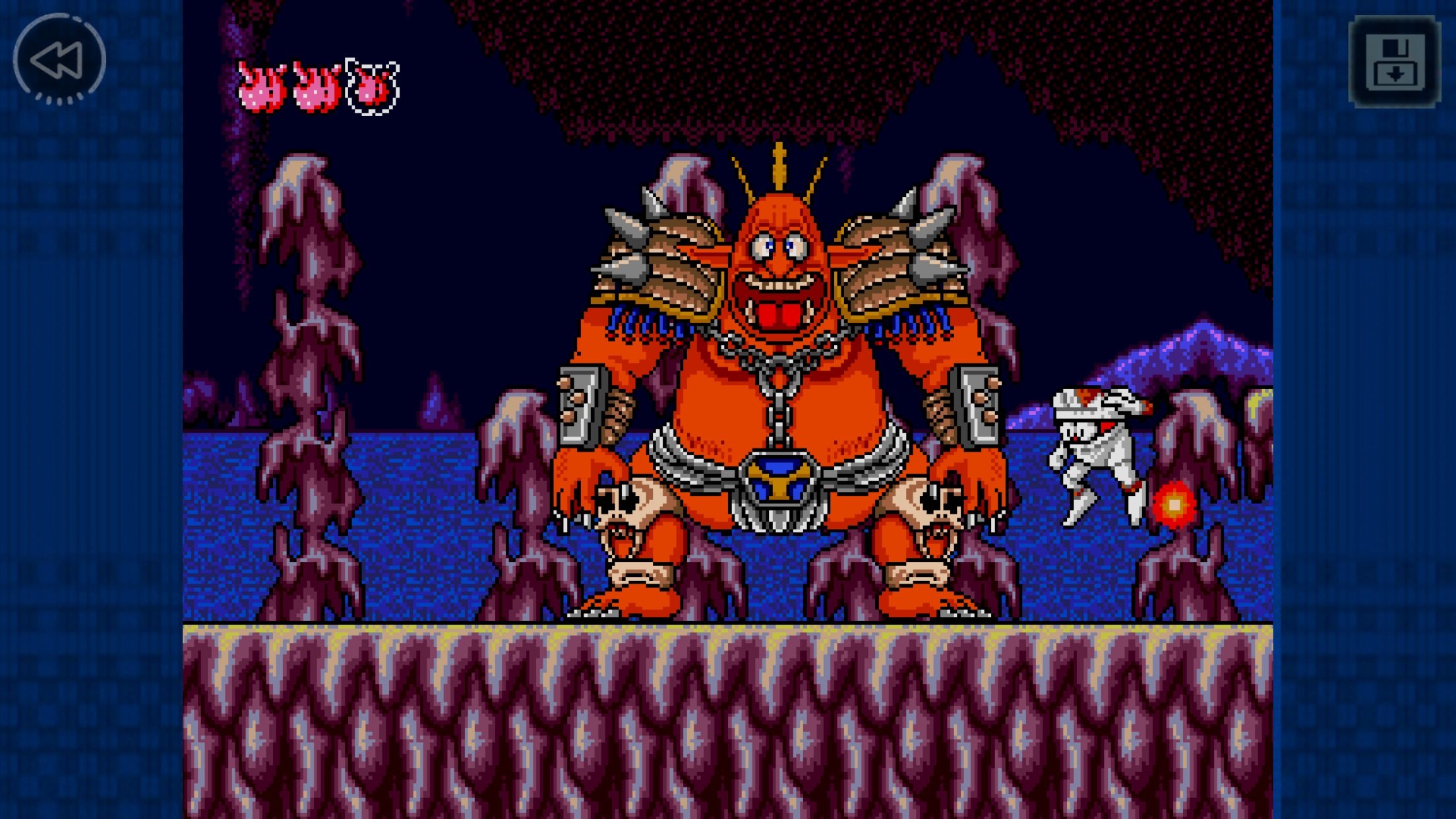 Grab a new helmet while playing Decap Attack on your phone