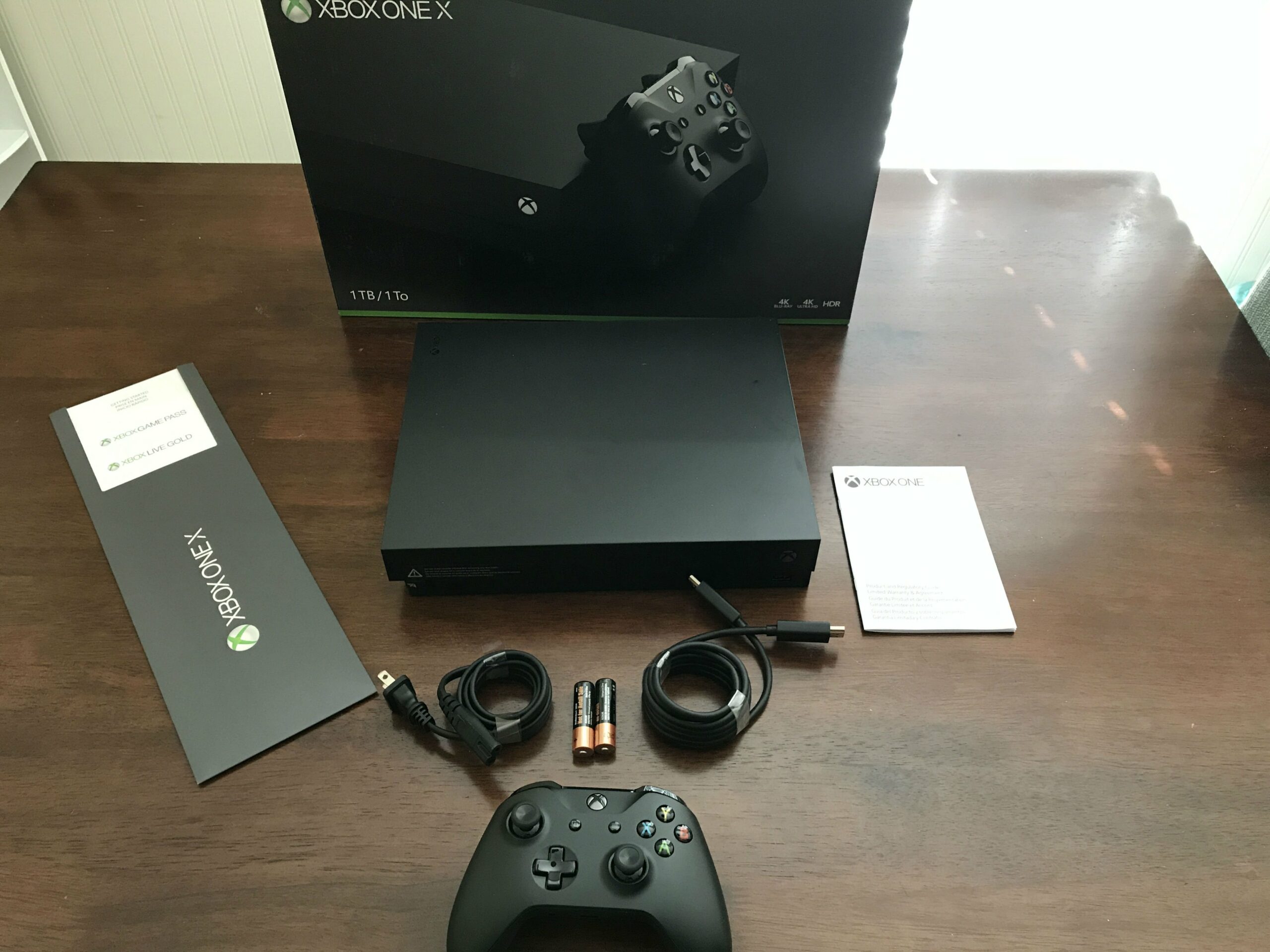 Unboxed: What you get in the Xbox One X box