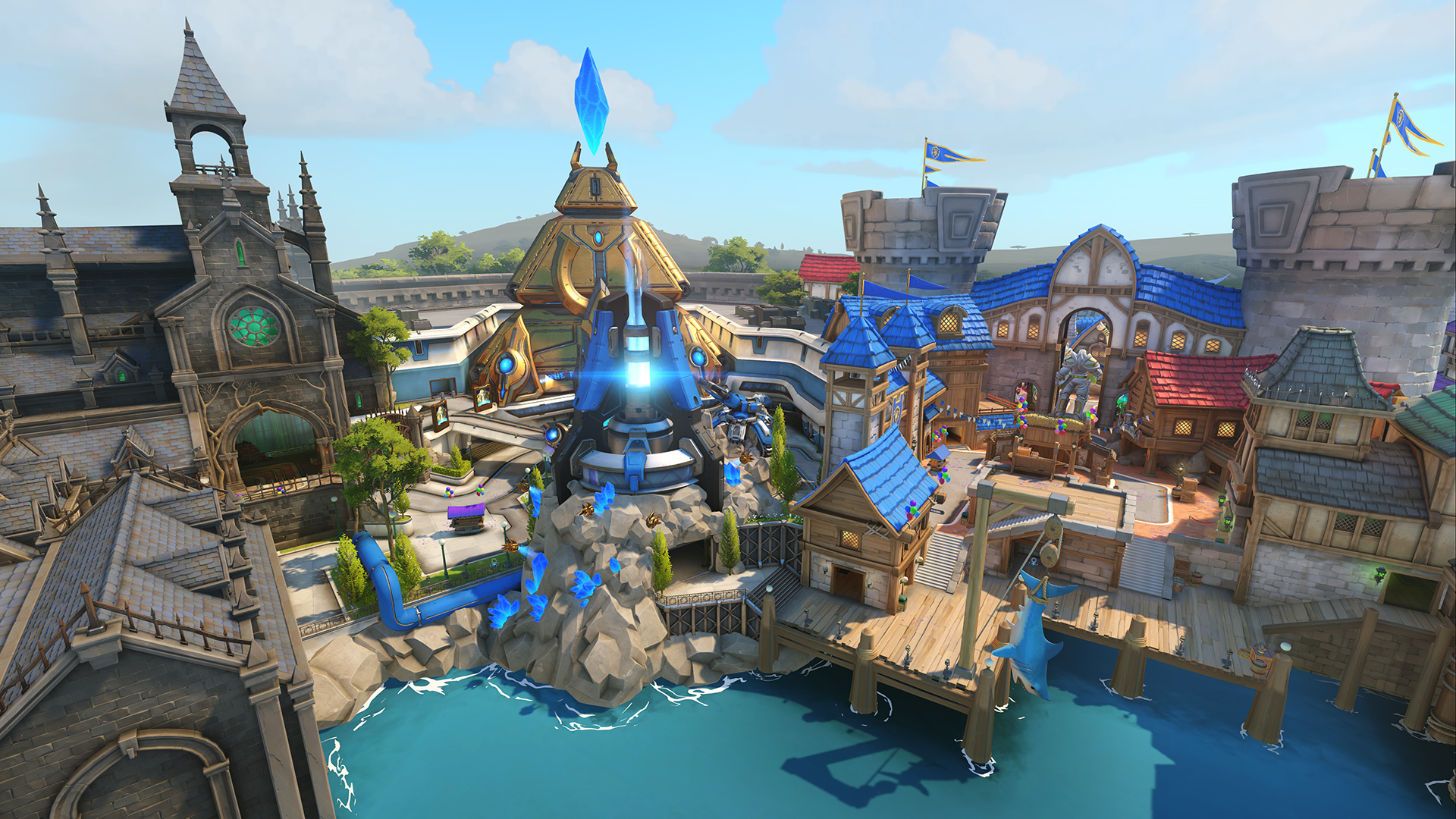 Overwatch's new map is a tribute to Blizzard's games