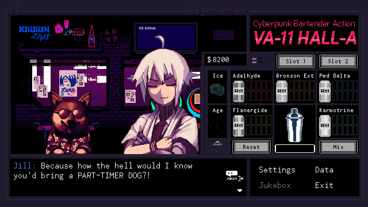 VA-11 HALL-A is out for PlayStation Vita next week