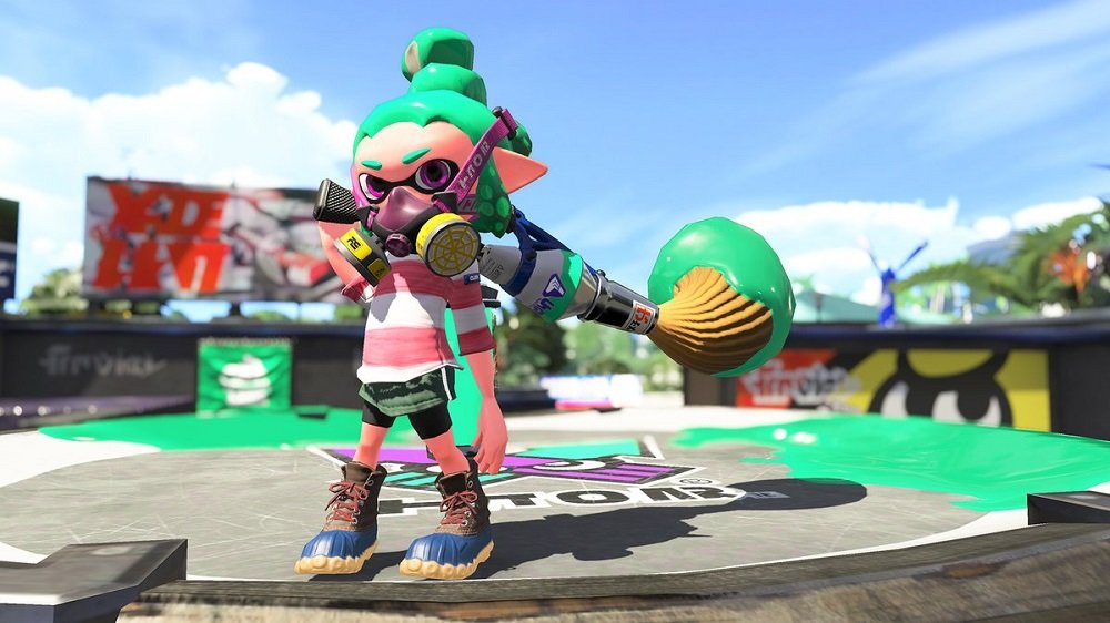 The Inkbrush Nouveau is coming to Splatoon 2 tonight