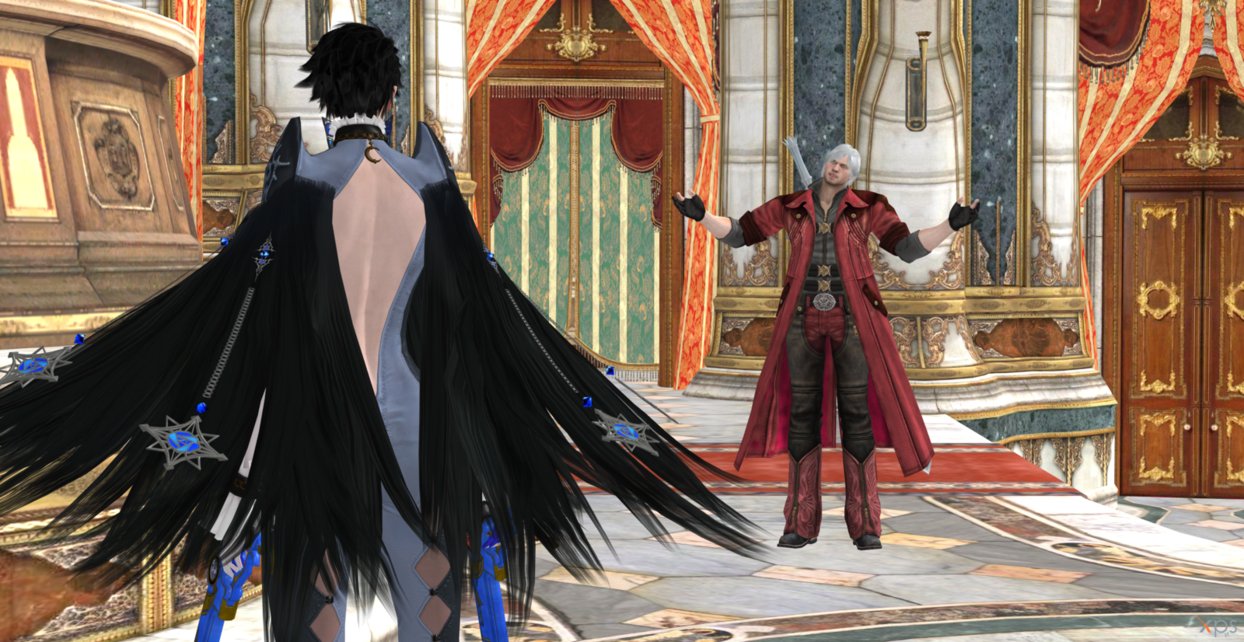 Hideki Kamiya has a lot of dream gigs, and one involves a Dante and Bayonetta crossover