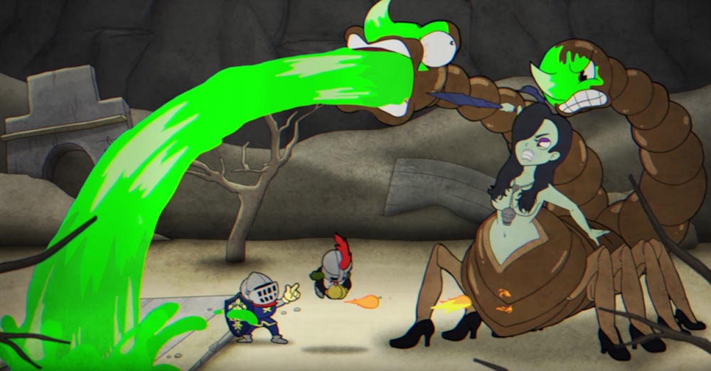 Check out 64 Bits' awesome Cuphead-style Dark Souls animation