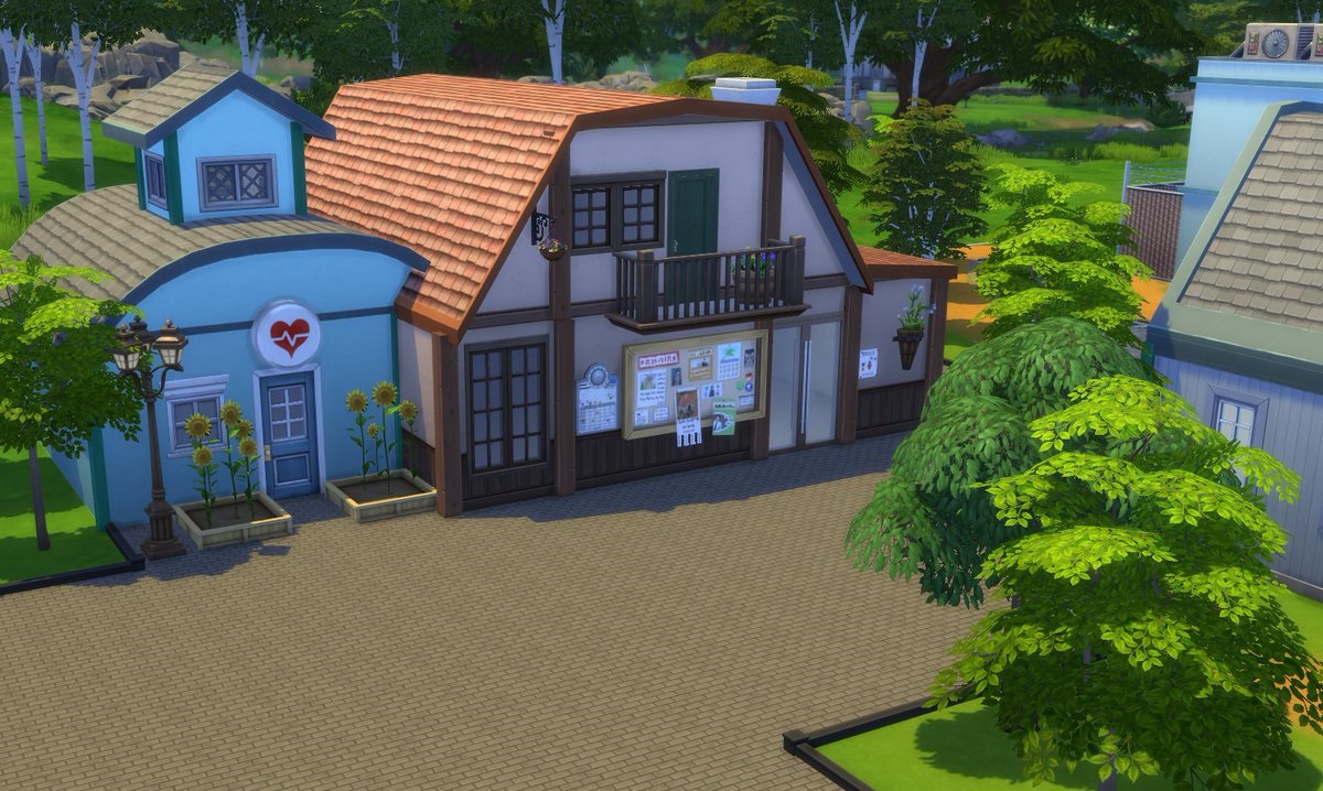 Industrious streamer builds Stardew Valley's Pelican Town in The Sims 4