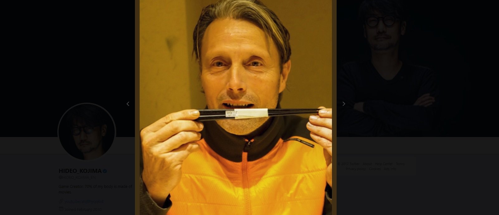 Hideo Kojima's budding bromance with Mads Mikkelsen is one of my favorite stories of the year