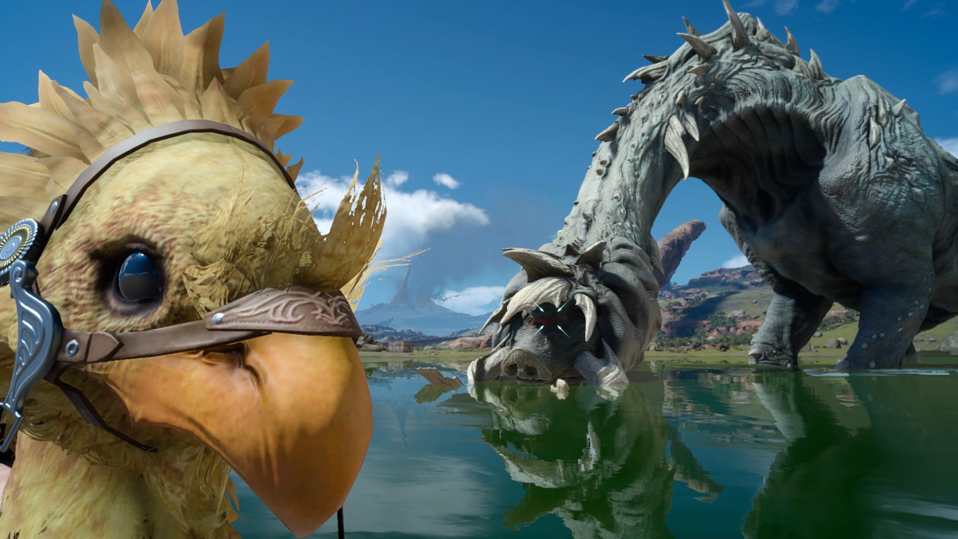 It appears Assassin's Creed Origins is getting a Chocobo mount