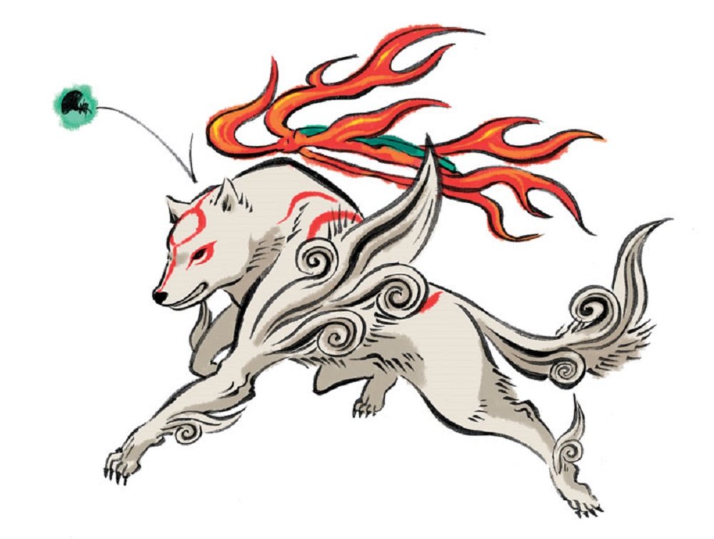 Capcom submit Okami's Amaterasu as a potential DOTA 2 courier