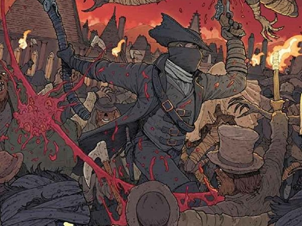 Check out pages from the new Bloodborne comic here