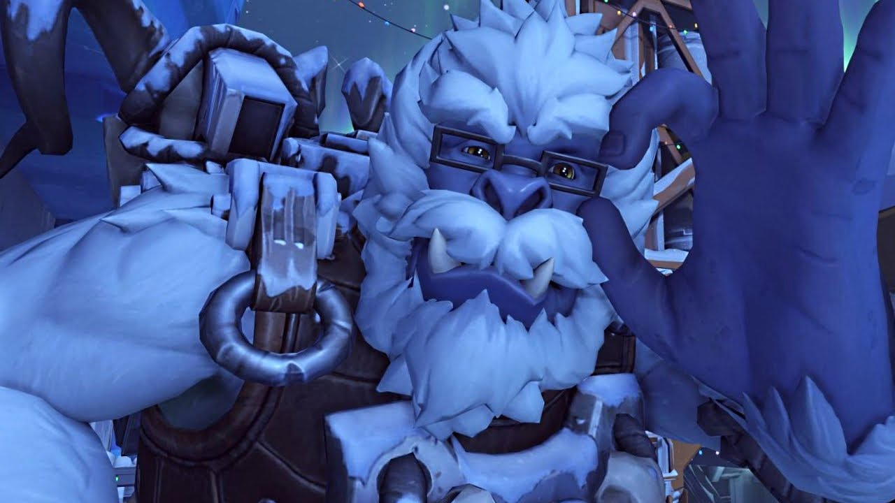 Overwatch's holiday event has a five-on-one Yeti boss fight mode