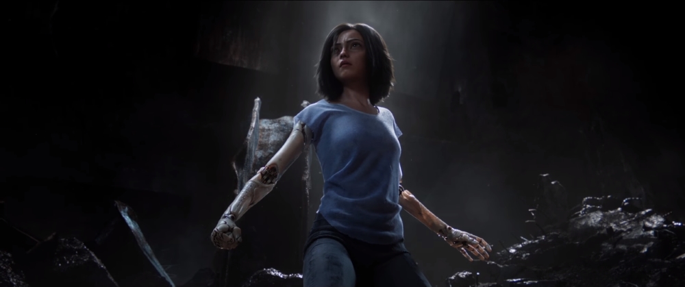See the Battle Angel Alita trailer with your own normal-sized eyes