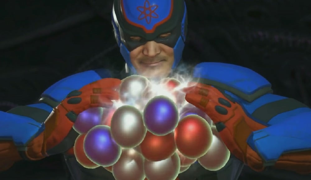 The Atom blowin' up in Injustice 2 now