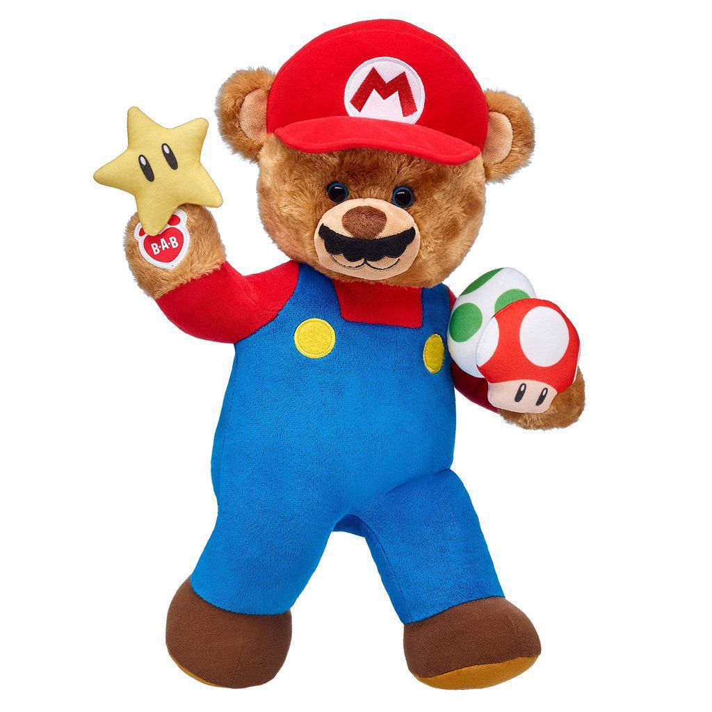 Build-A-Bear Workshop is getting Mario-themed plushies
